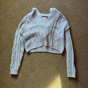 Light purple size medium Aeropostale cropped sweater
